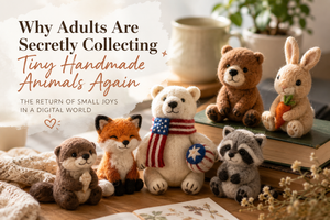 Why Adults Are Secretly Collecting Tiny Handmade Animals Again？
