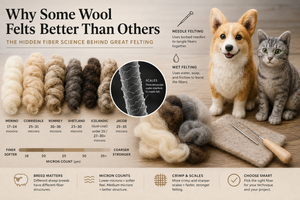 Why Some Wool Felts Better Than Others: The Hidden Fiber Science Behind Great Felting