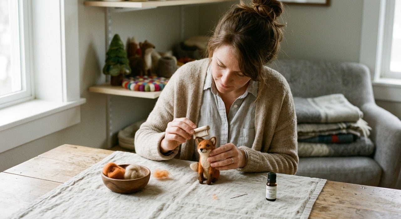 Keep Handmade Wool Felt Away from Excessive Moisture