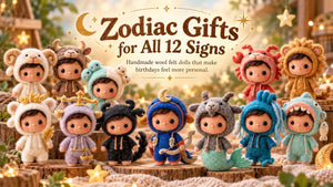 Zodiac Gifts: A Handmade Wool Felt Gift for Every Sign