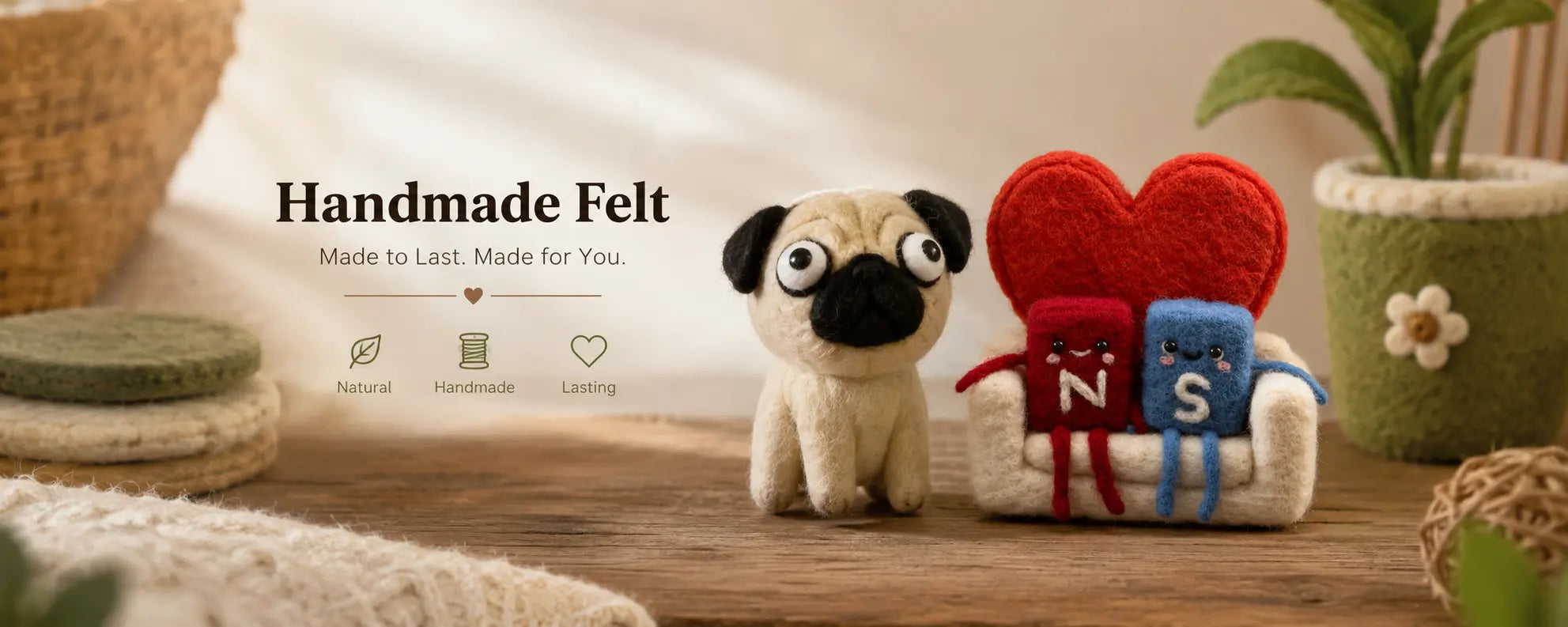 Why Handmade Wool Felt Deserves a Place in Your Home