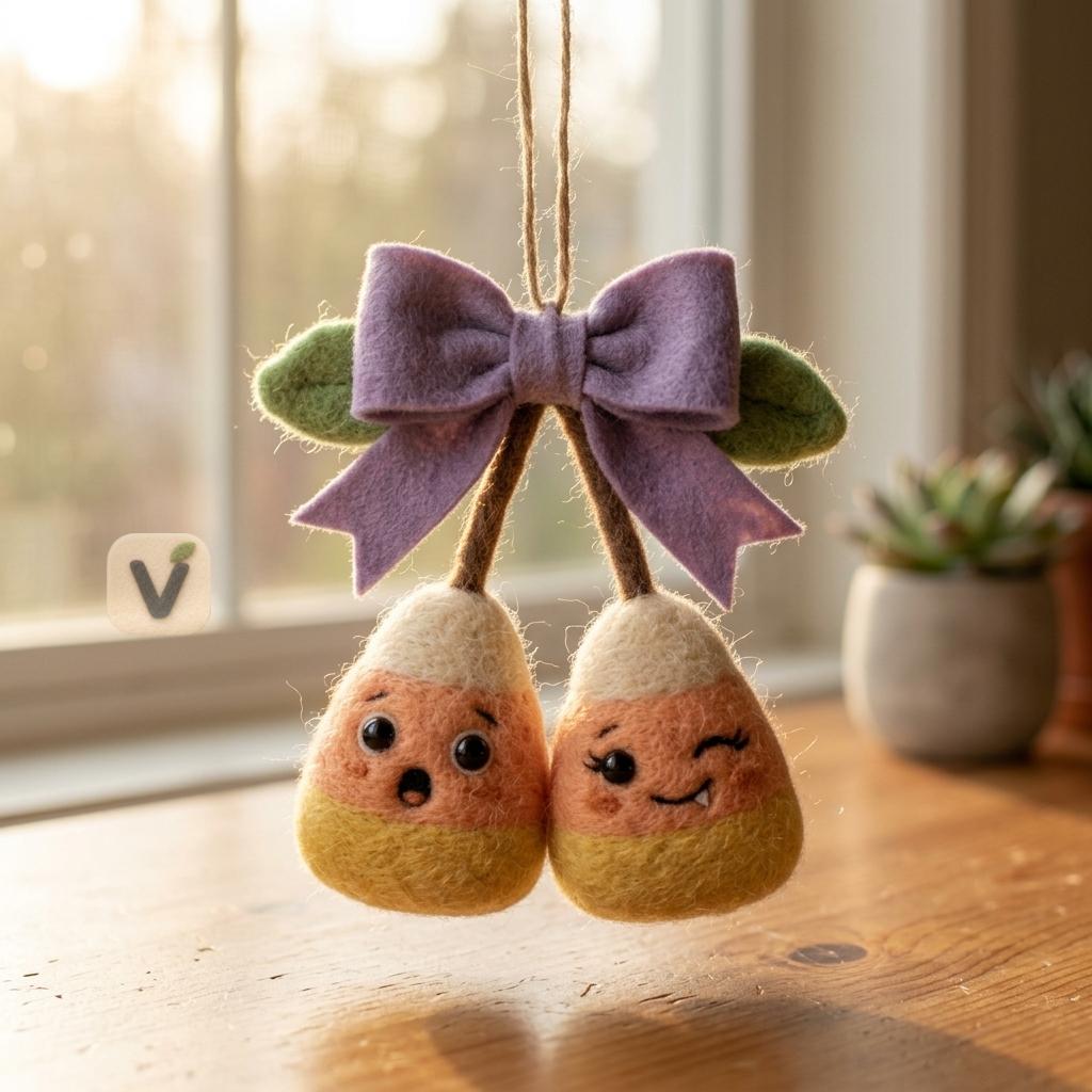 Halloween Felt Charms