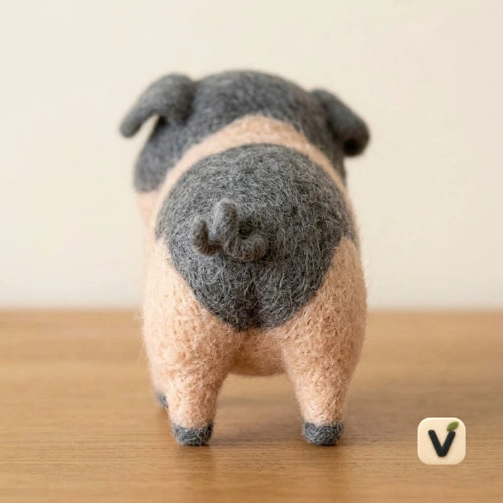 Cheeky Pig Figurine