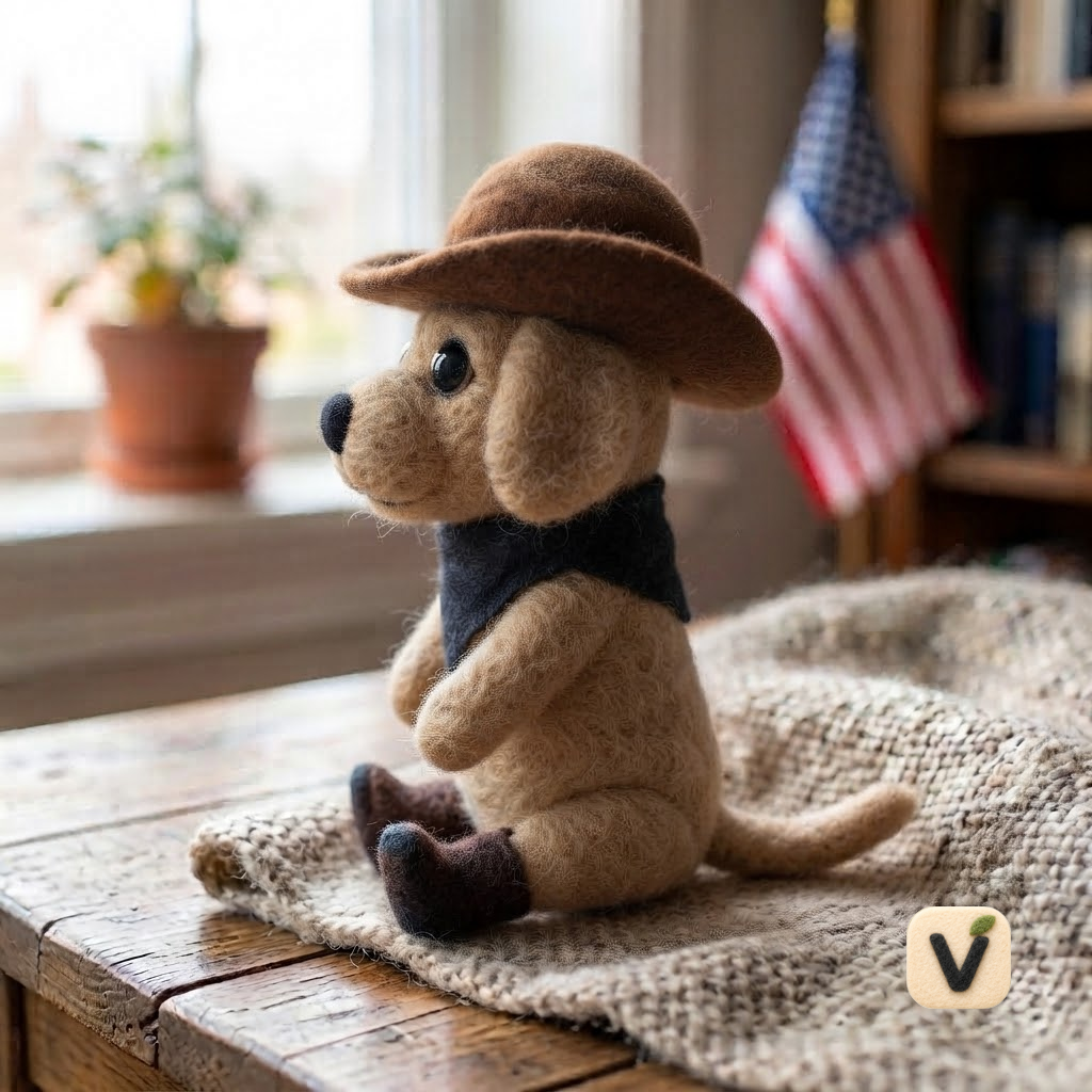 Cowboy Puppy Dog