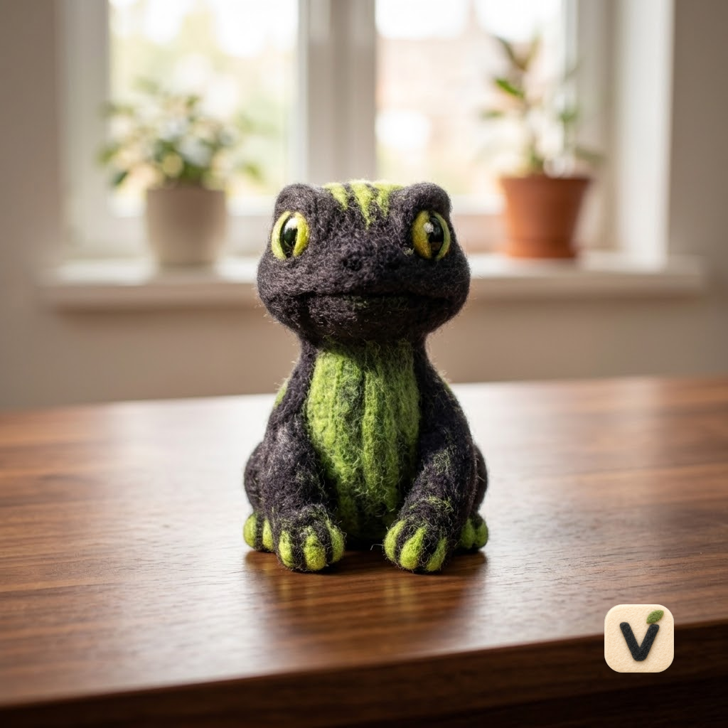 Cute Spotted Lizard