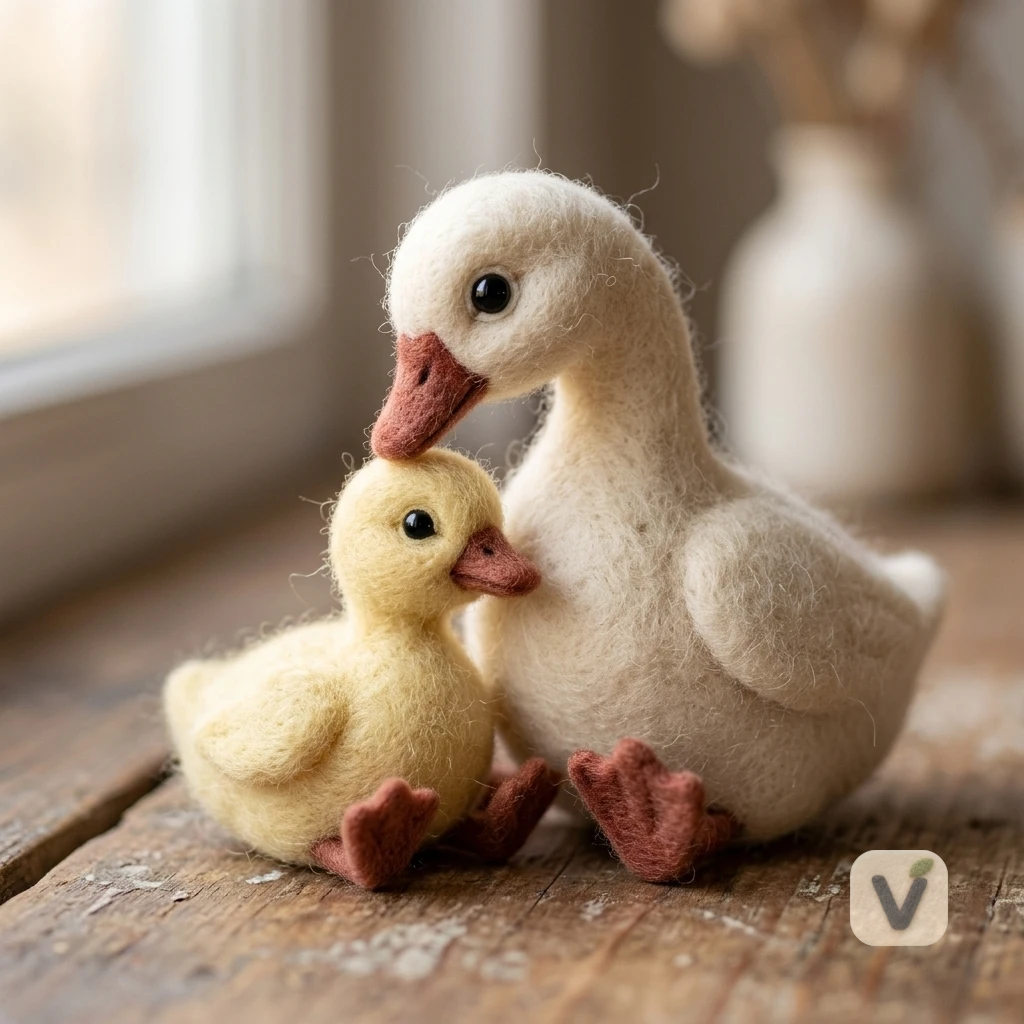 Duck Mother‑Baby