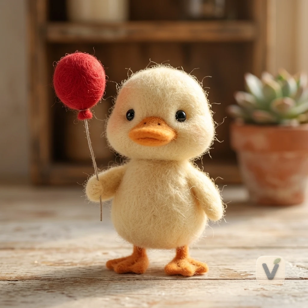 Duck with Balloon
