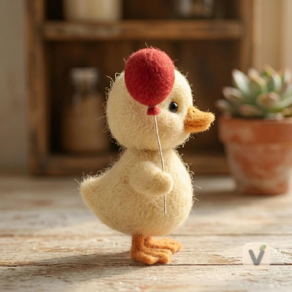 Duck with Balloon