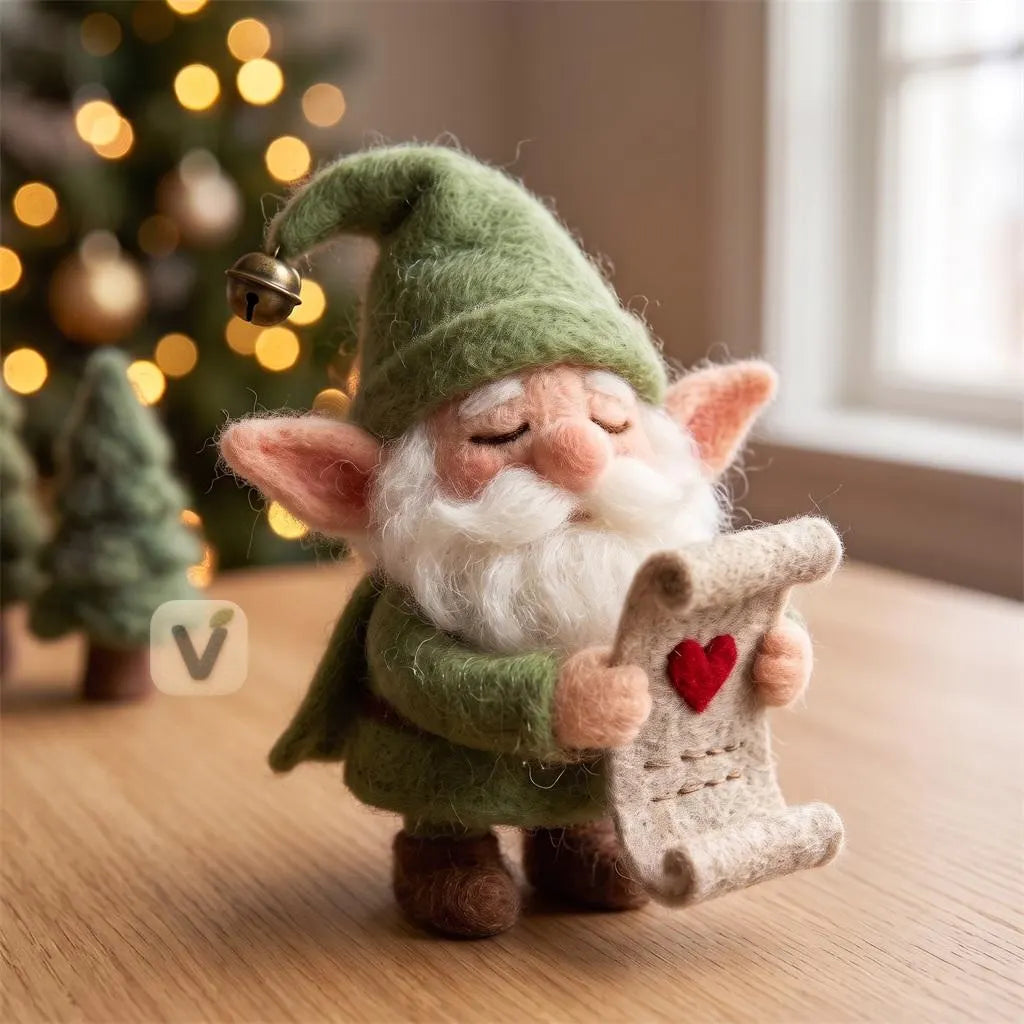 Elf's Heart Scroll Figurine