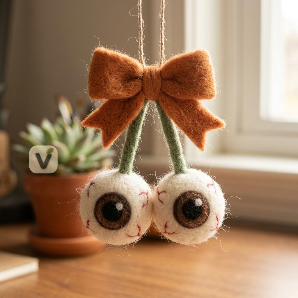 Halloween Felt Charms