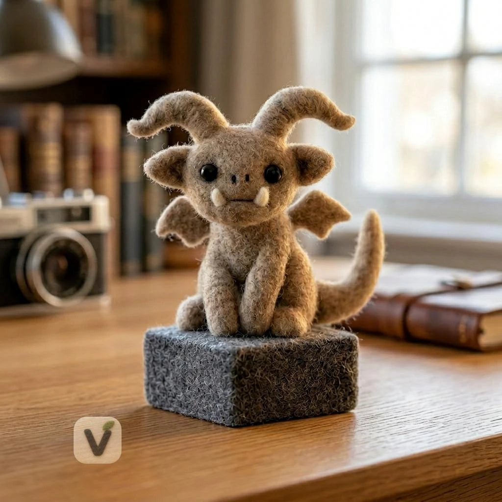 Fanged Gargoyle Figurine