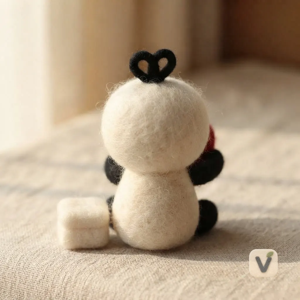 Felt Heart Character