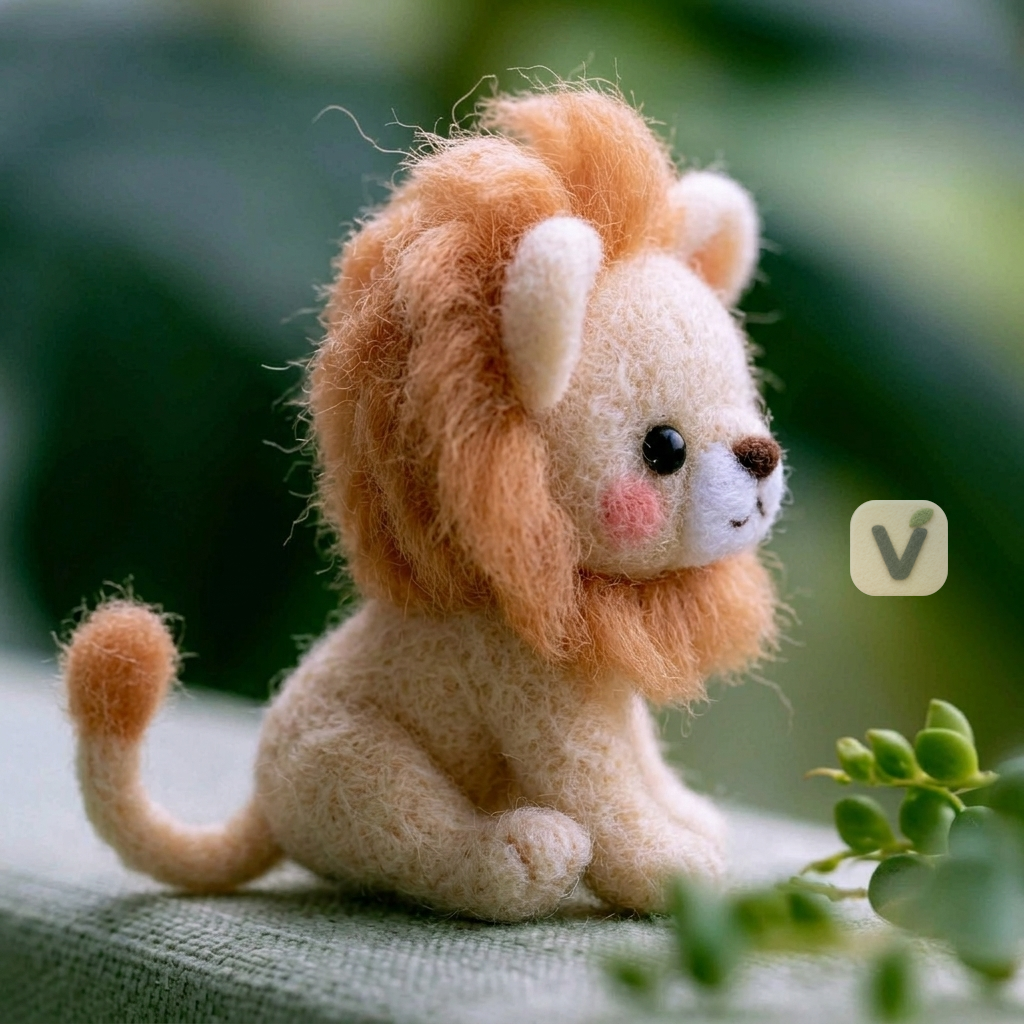 Fluffy Mane Lion