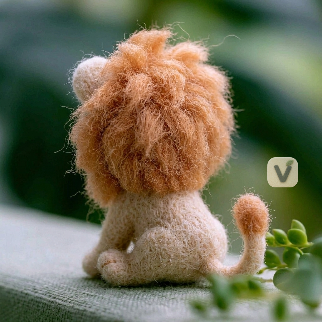 Fluffy Mane Lion