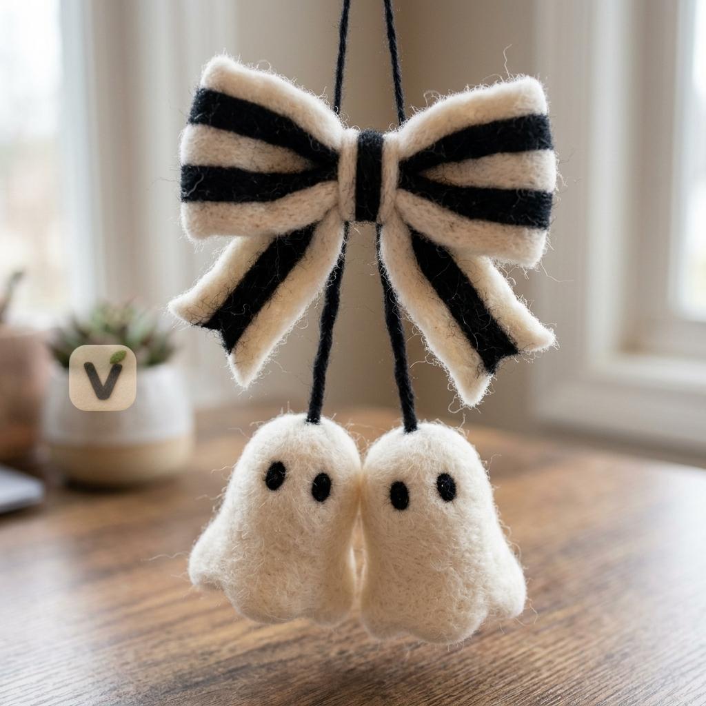 Halloween Felt Charms