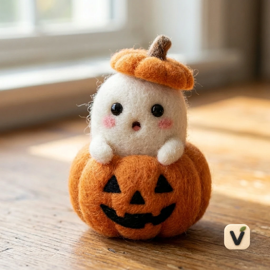 Ghost in Pumpkin