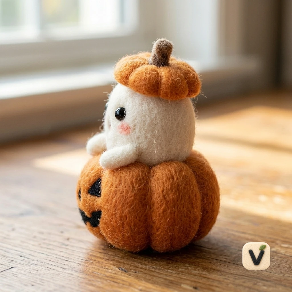 Ghost in Pumpkin