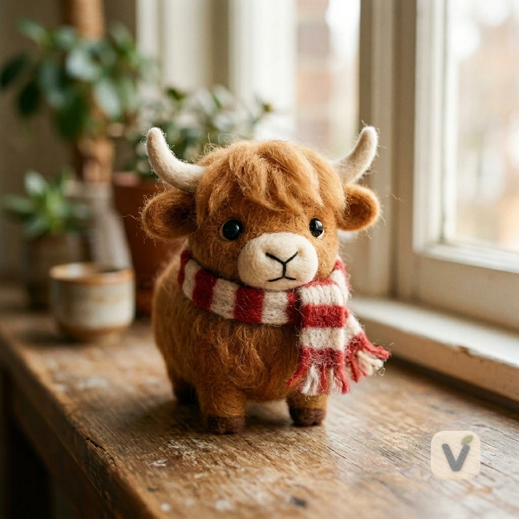 Highland Cow Ornament