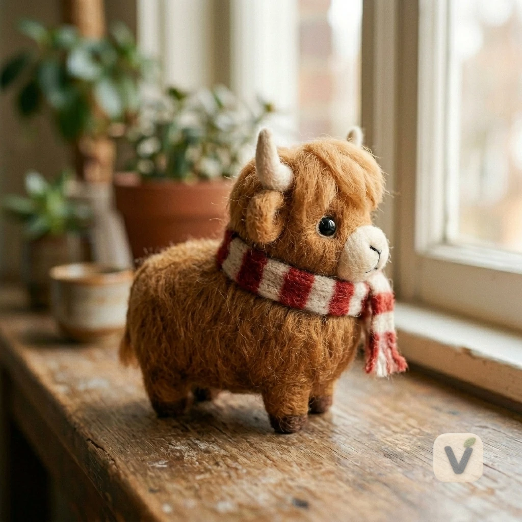 Highland Cow Ornament