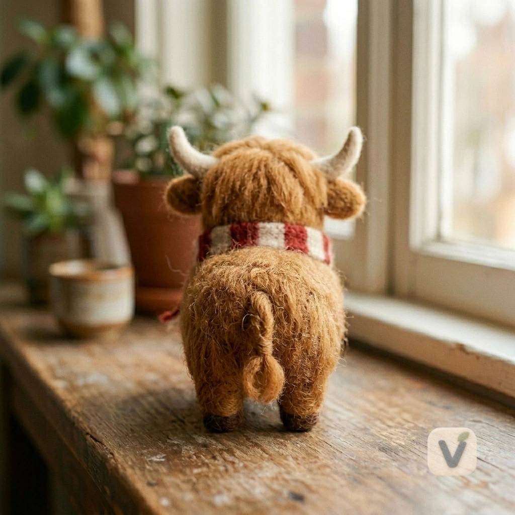 Highland Cow Ornament