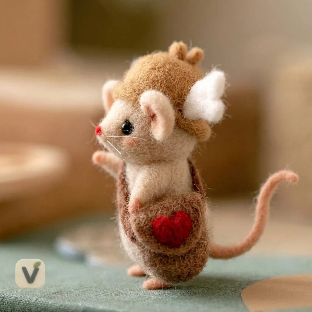 Holiday Card Delivery Messenger Figurine