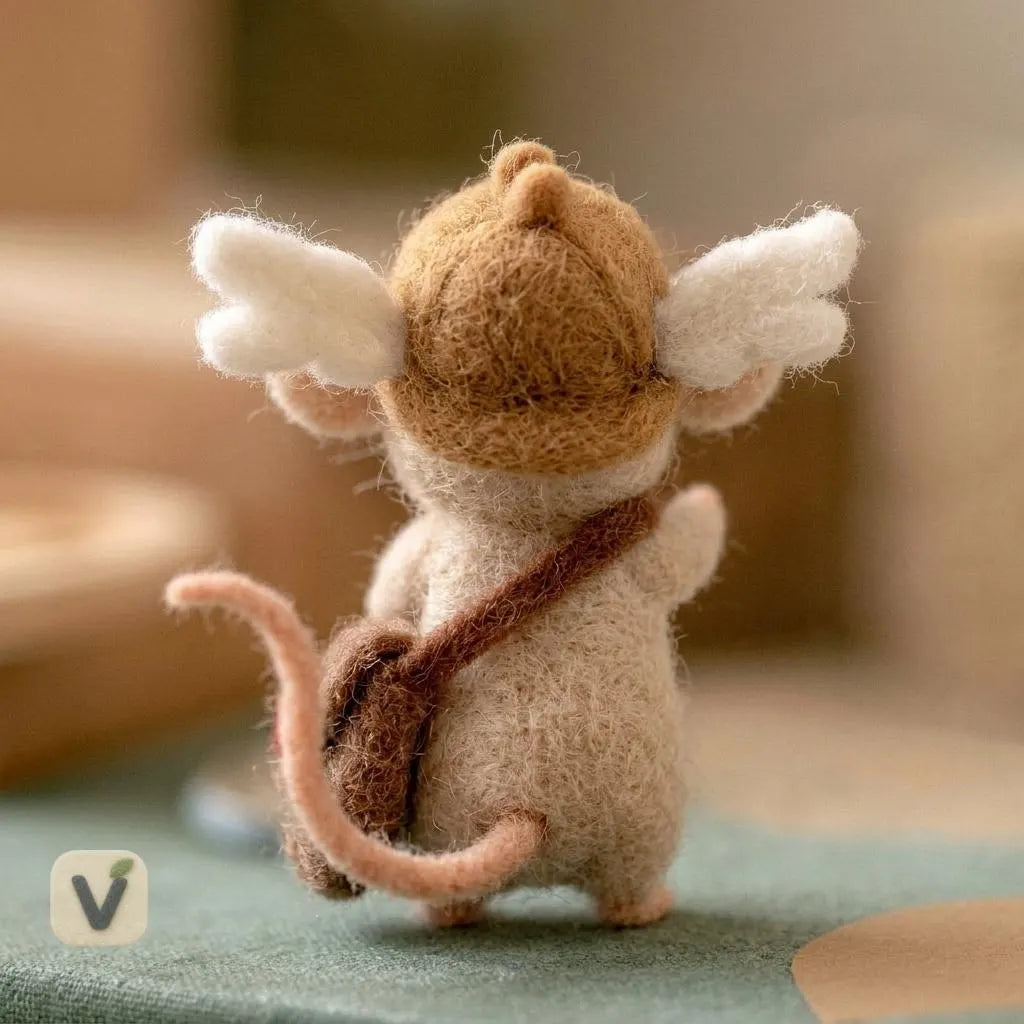 Holiday Card Delivery Messenger Figurine