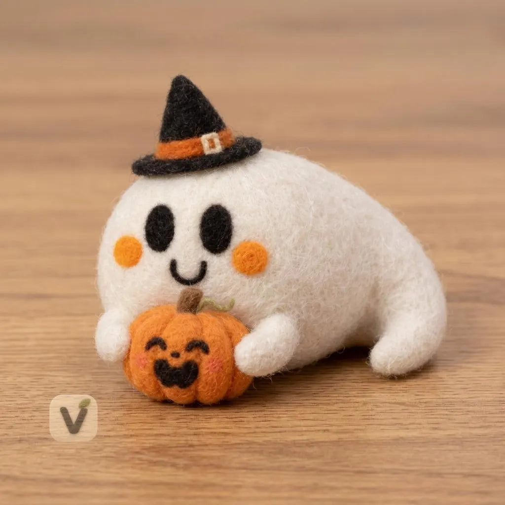 Hugging Ghost Figurine