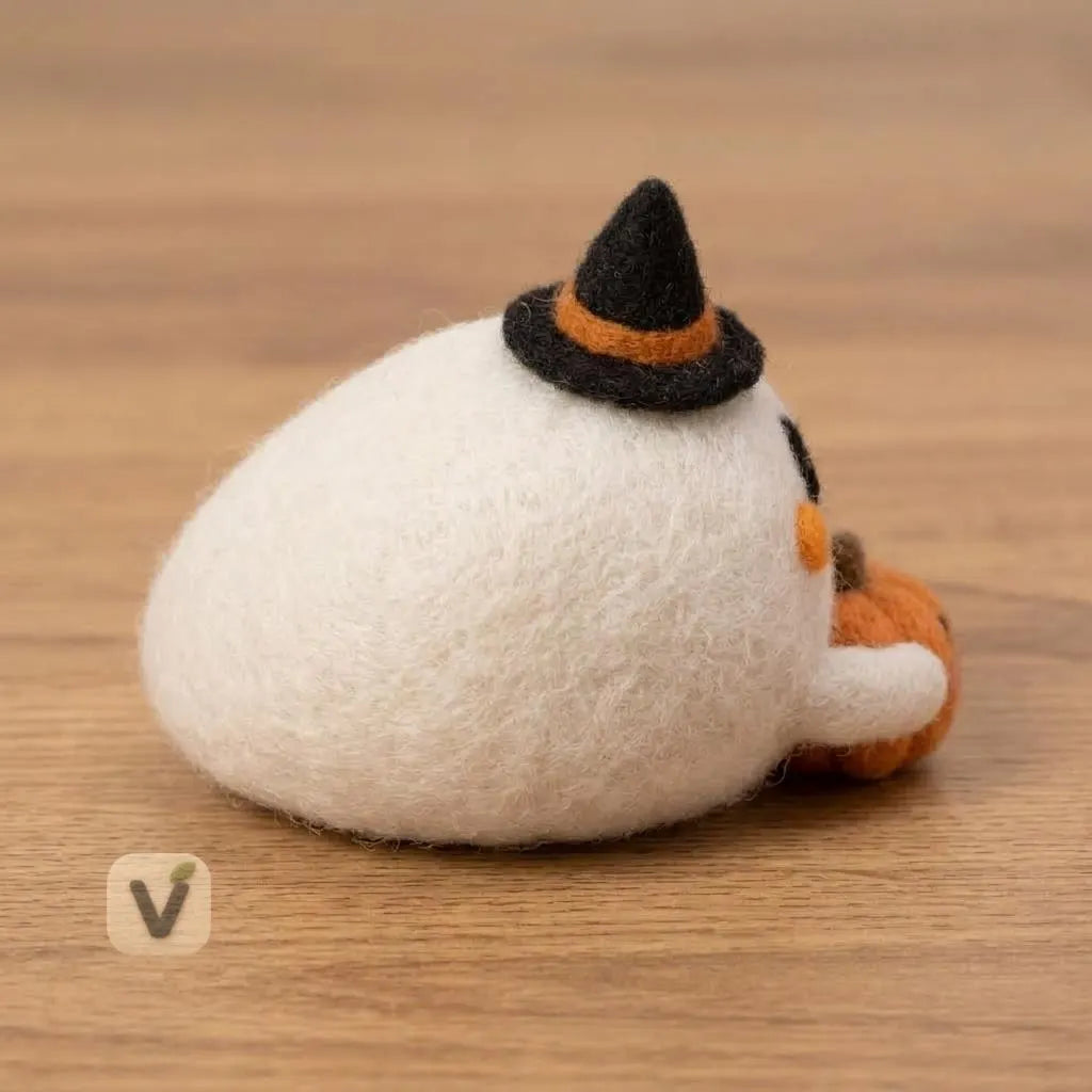 Hugging Ghost Figurine