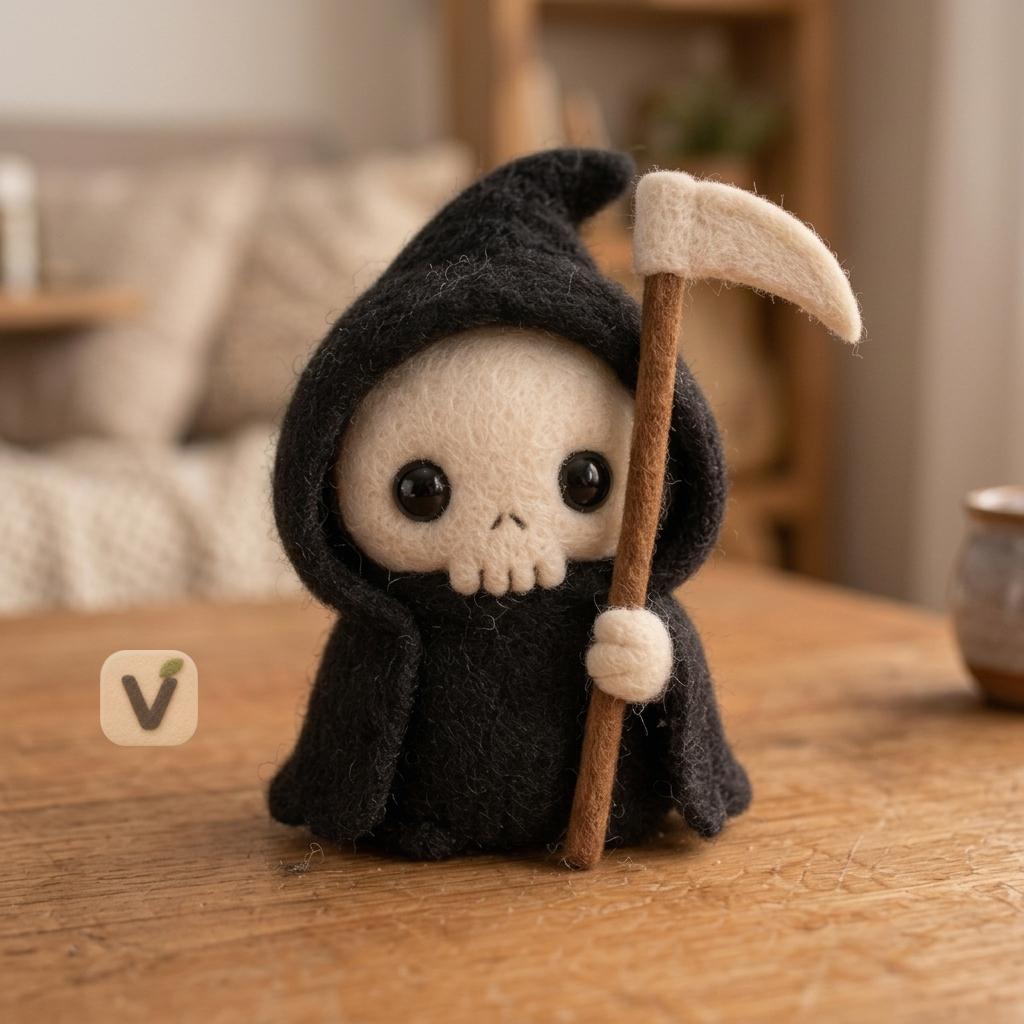Little Grim Reaper Figurine