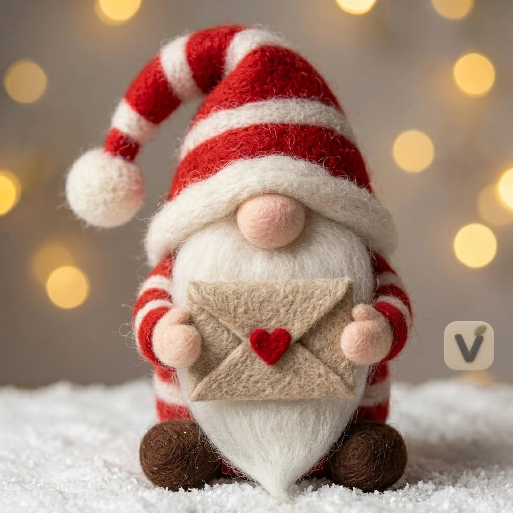 Love Letter Christmas Gnome