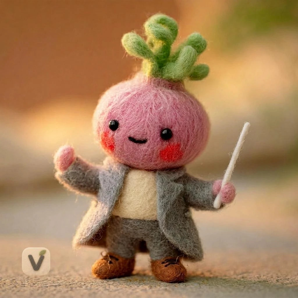 Onion Conductor Figurine