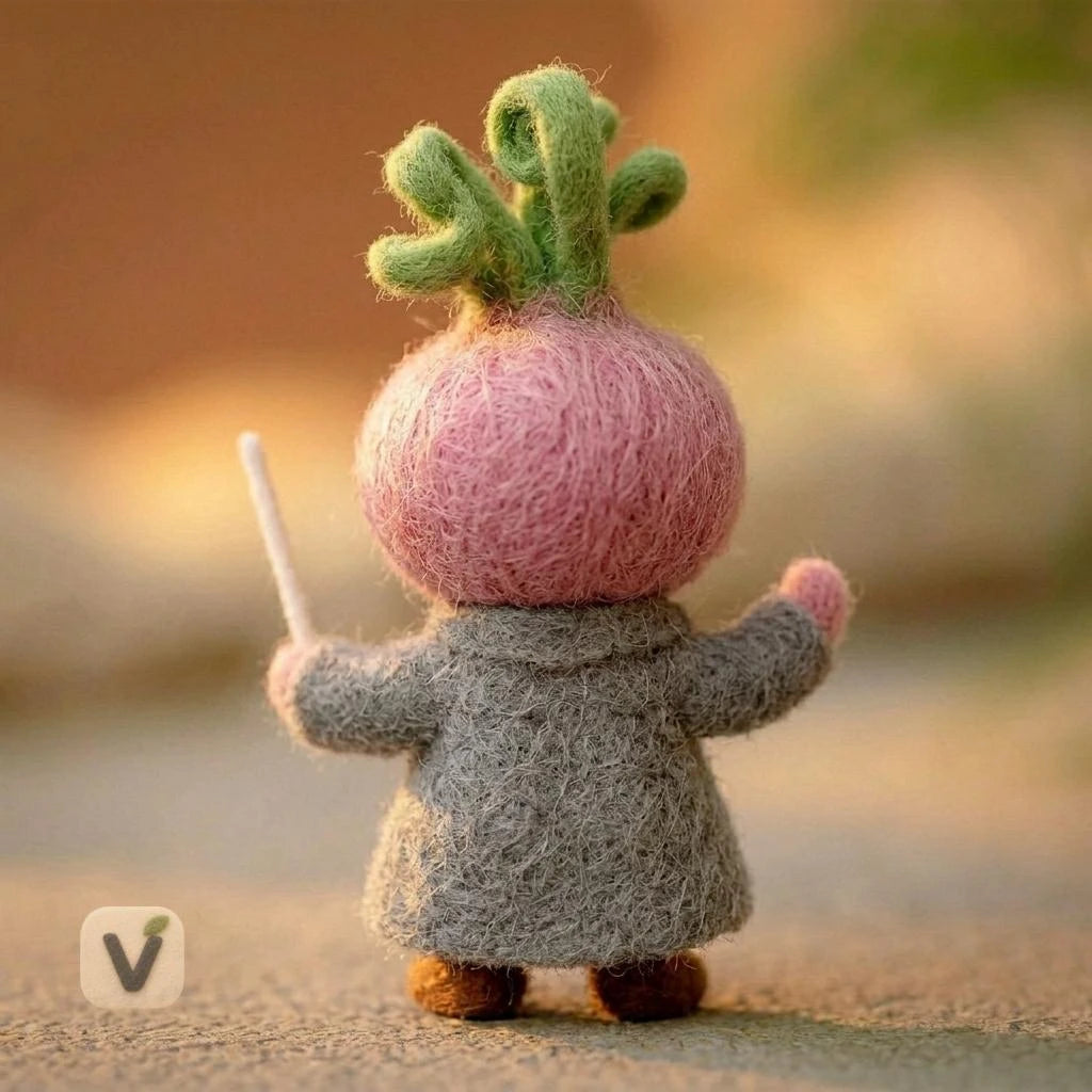 Onion Conductor Figurine