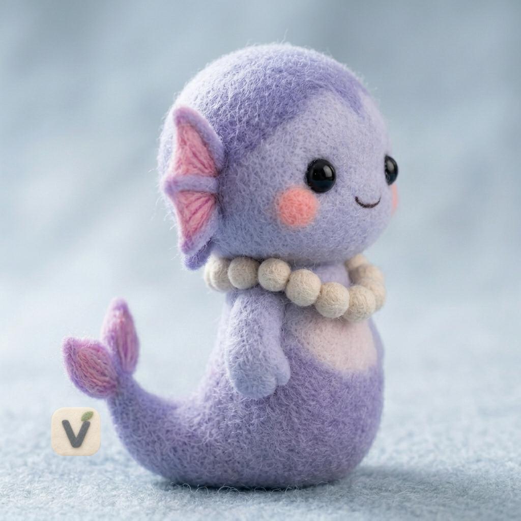 Pearl Mermaid Figurine