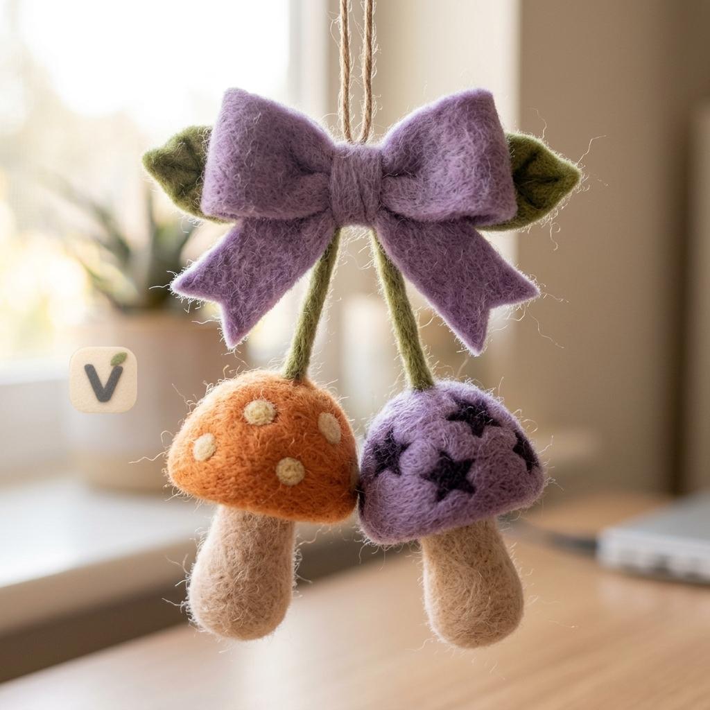 Halloween Felt Charms