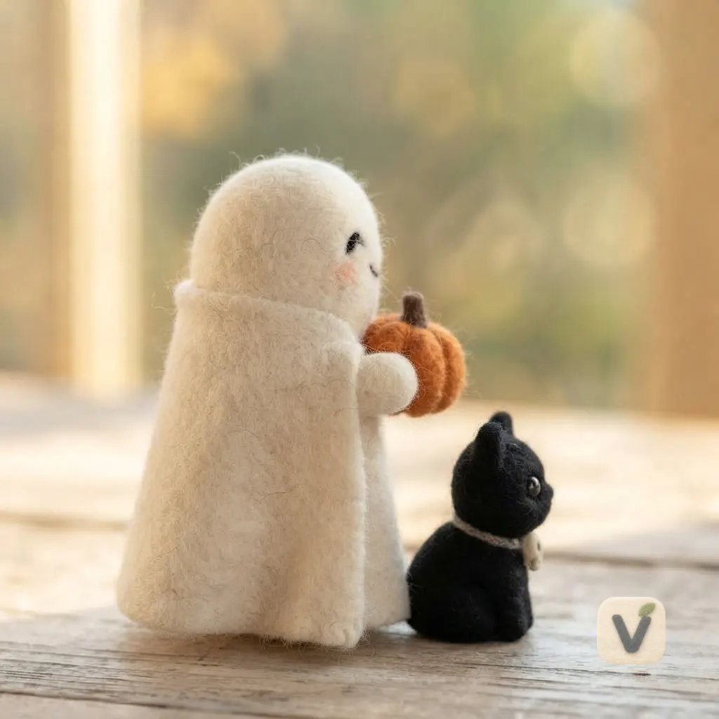 Pumpkin Ghost Buddy