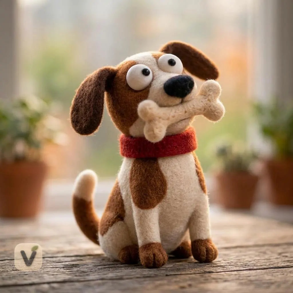 Pup's Holiday Treat Figurine