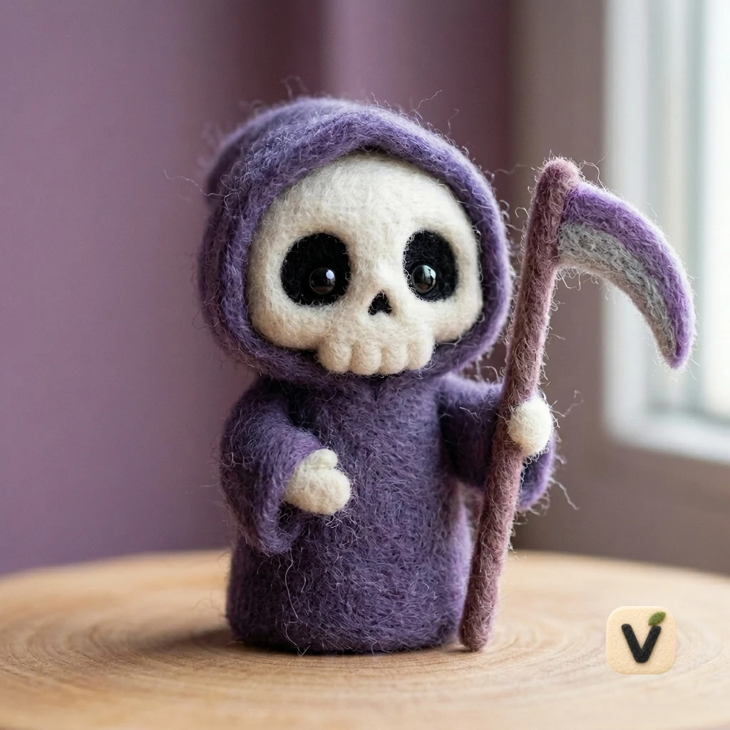 Purple Grim Reaper
