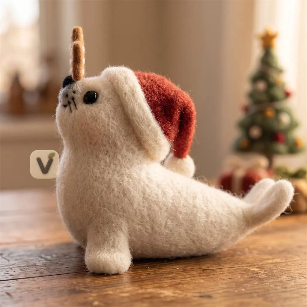 Seal's Star Cookie Trick Figurine
