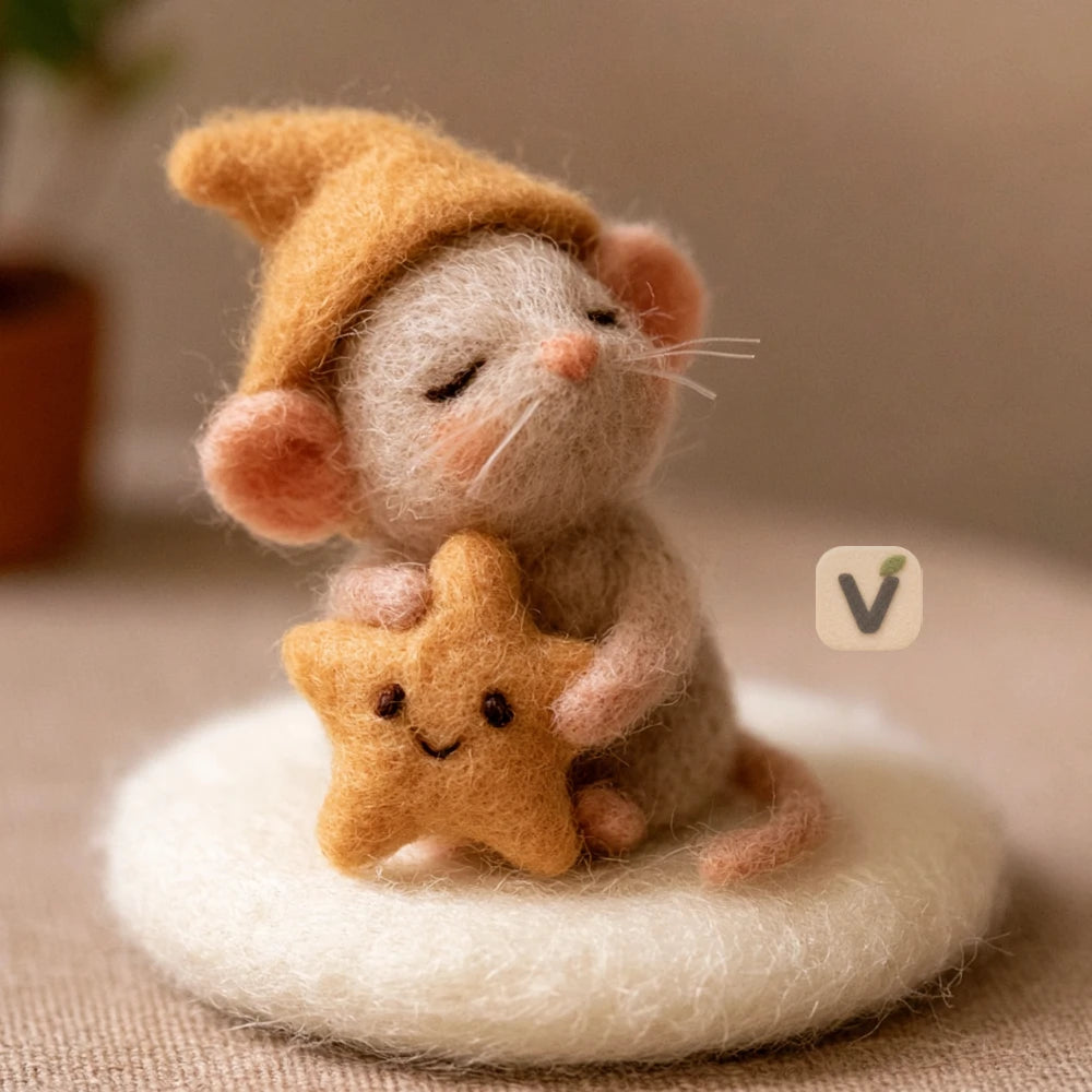 Sleepy Star Mouse