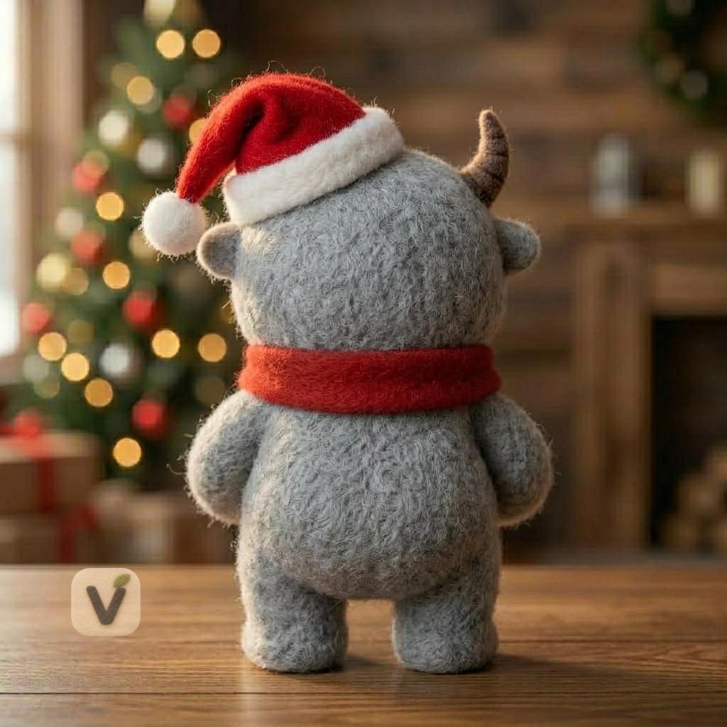 Smiley Snow Beast Figurine
