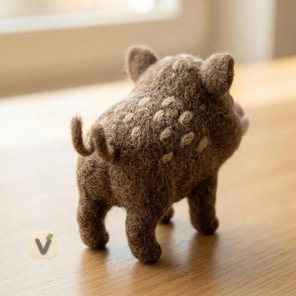 Speckled Wild Boar Figurine