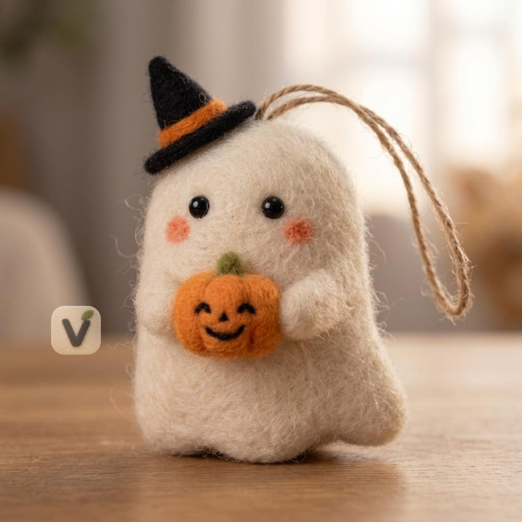 Spooky Sweet Ghost Ornament