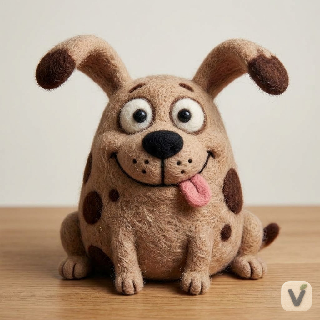Spotted Pup Figurine