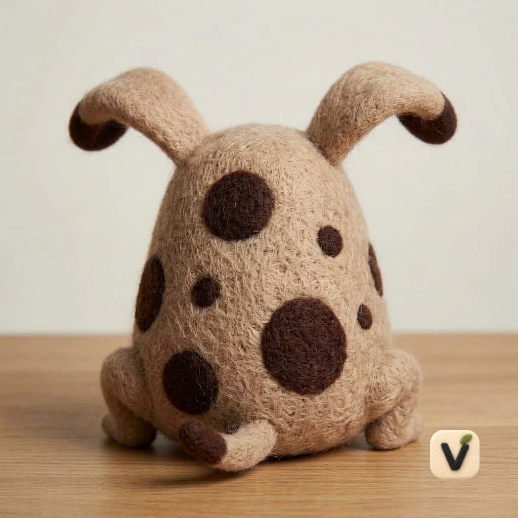 Spotted Pup Figurine