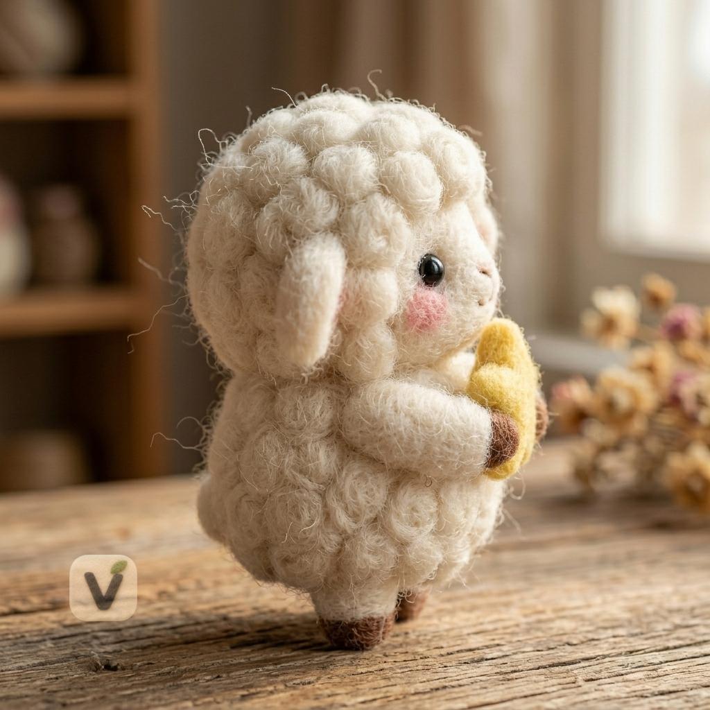 The Star Collector Lamb Figurine